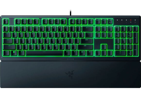 Razer - Ornata V3 X Full-Size Wired Membrane Gaming Keyboard with Chroma RGB Backlighting - Black