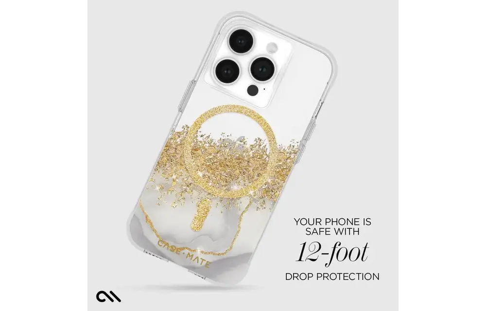 Case-Mate Karat Marble MagSafe Case for iPhone 15 Pro