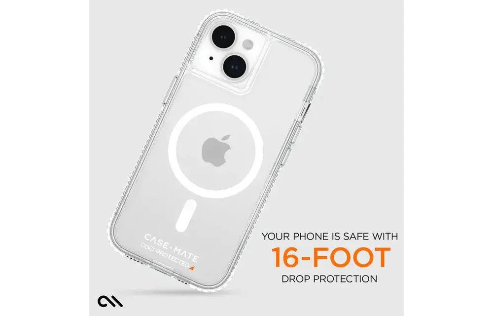 Case-Mate Ultra Tough D30 Clear MagSafe Case for iPhone 15/14/13