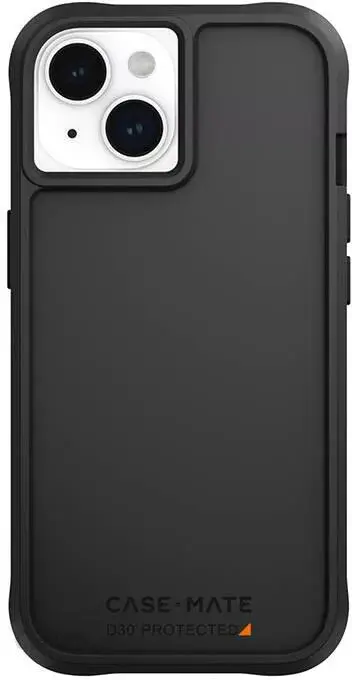 Case-Mate Ultra Tough D30 Black MagSafe Case for iPhone 15/14/13
