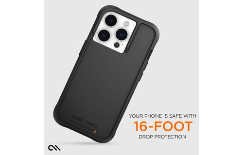 Case-Mate Ultra Tough D30 Black MagSafe Case for iPhone 15 Pro