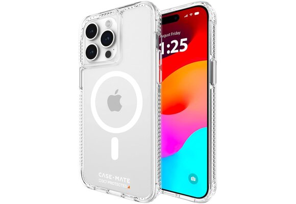Case-Mate Ultra Tough D30 Clear MagSafe Case for iPhone 15 Pro Max