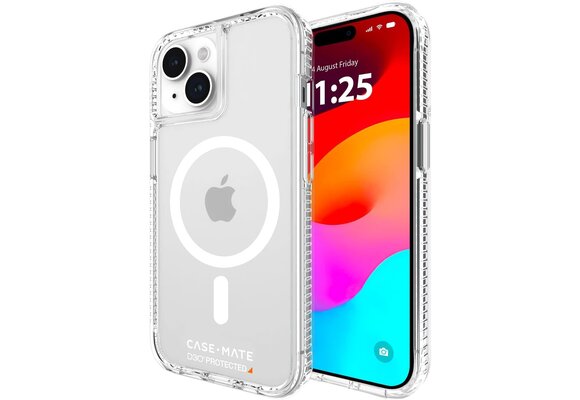Case-Mate Ultra Tough D30 Clear MagSafe Case for iPhone 15 Plus