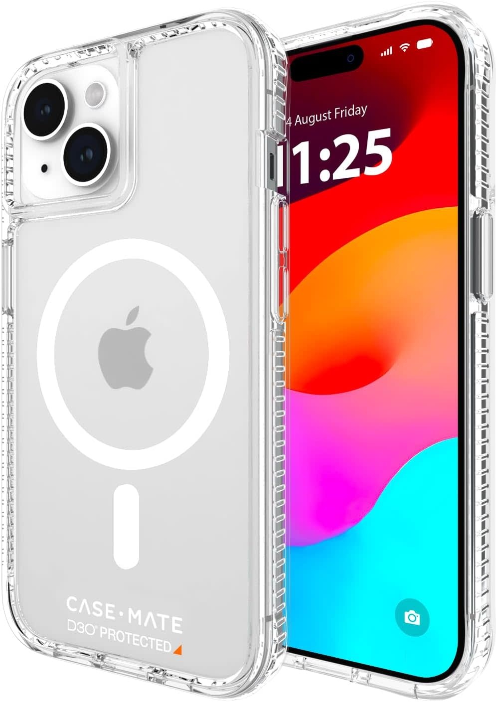 Case-Mate Ultra Tough D30 Clear MagSafe Case for iPhone 15 Plus