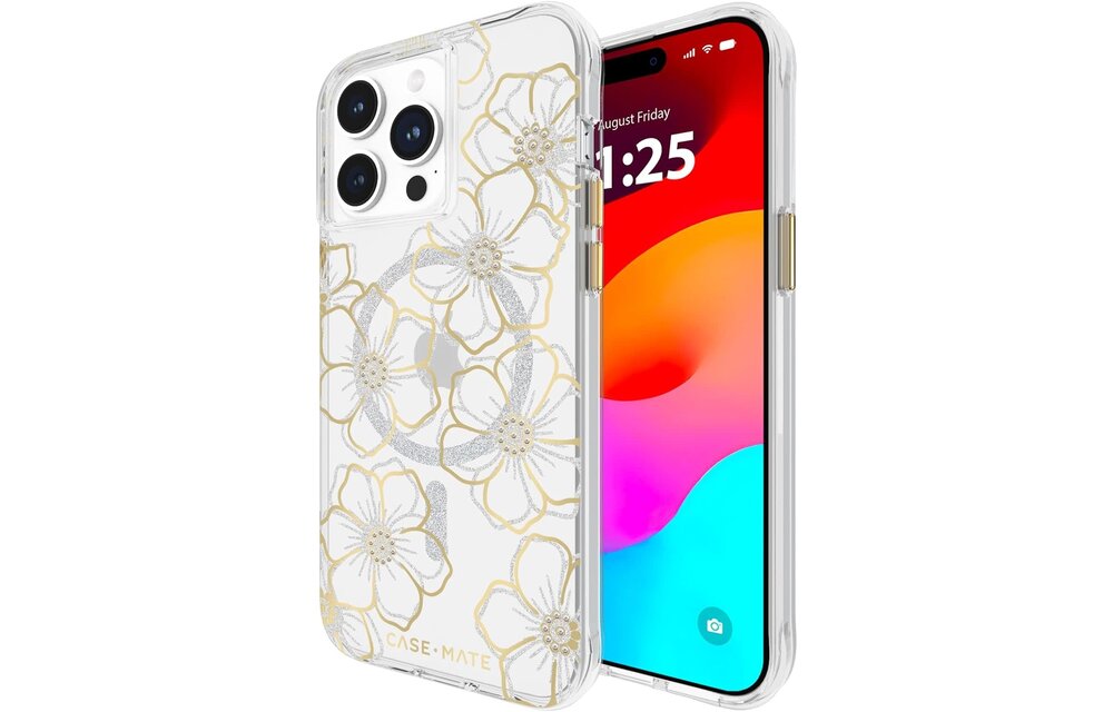 Case-Mate Floral Gems MagSafe Case for iPhone 15 Pro Max