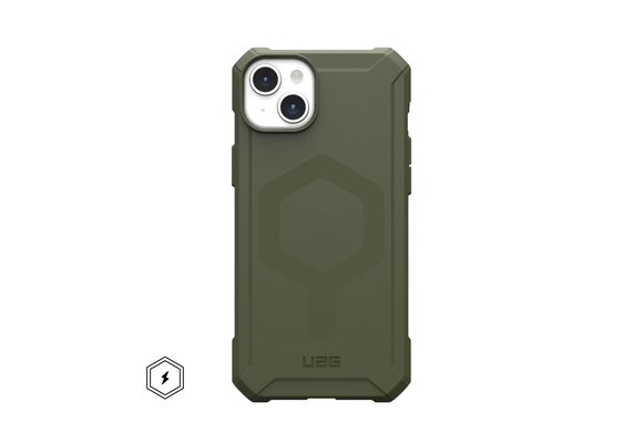 UAG Essential Armor Case with MagSafe for iPhone 15 Plus - Olive Drab