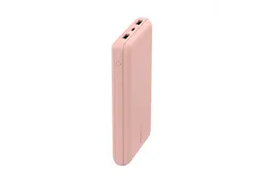 Belkin BOOST↑CHARGE™ USB-C /Dual USB-A PD Power Bank 20,000 mAh with USB-C to USB-A cable Rose Gold