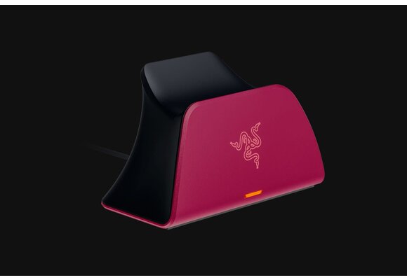 Razer Universal Quick Charging Stand for PS5 DualSense Wireless Controllers - Red