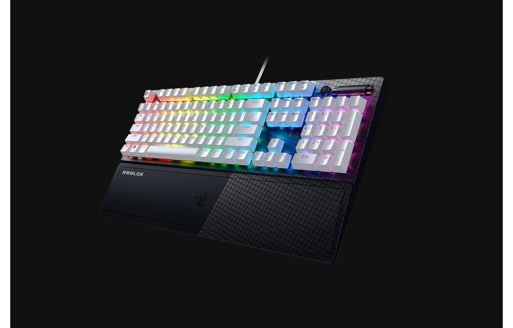 Razer BlackWidow V3 Full Sized Wired Keyboard - Roblox Edition Green Switch with RGB Backlighting