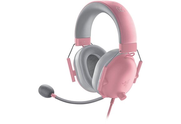 Razer BlackShark V2 X Wired 3.5mm CONNECTION 7.1 Surround Sound Gaming Headset for PC, PS4, PS5, Switch, Xbox One, Series X|S - Quartz