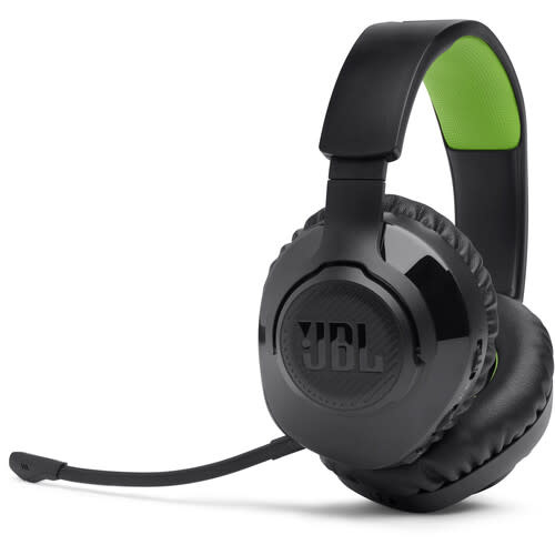 JBL Quantum 360X  Wireless Over Ear Gaming Headset Optimized for XBox also compatible with PSN/PC/Mac/Switch Black/Green WSL