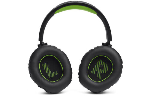 JBL Quantum 360P  Wireless Over Ear Gaming Headset Optimized for XBox also compatible with PSN/PC/Mac/Switch Black/Green