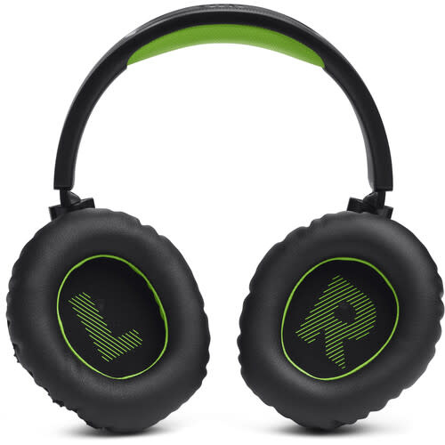 JBL Quantum 360P Wireless Over Ear Gaming Headset Optimized for XBox also compatible with PSN/PC/Mac/Switch Black/Green