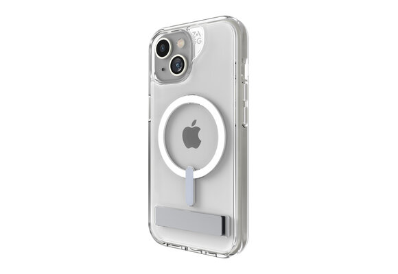 Gear4 Crystal Palace Snap Case w/ Kickstand with Magsafe for iPhone 15/14/13 Clear