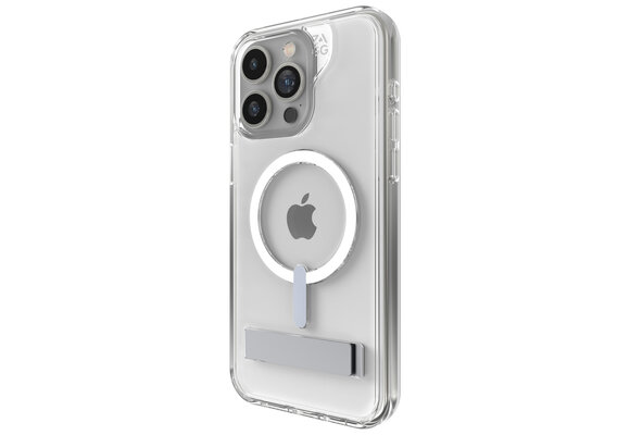 Gear4 Crystal Palace Snap Case w/ Kickstand with Magsafe for iPhone 15 Pro Max clear