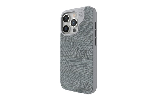 Gear4 London Snap Case with Magsafe for iPhone 15 Pro Gray Geo