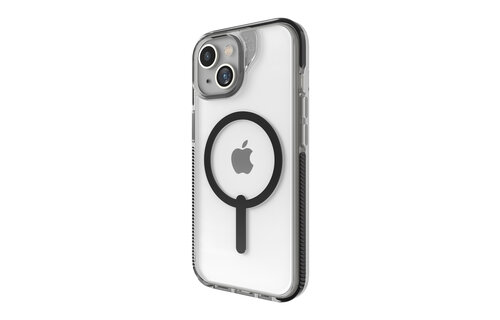 Gear4 Santa Cruz Snap Case with Magsafe for iPhone 15/14/13 Clear/Black