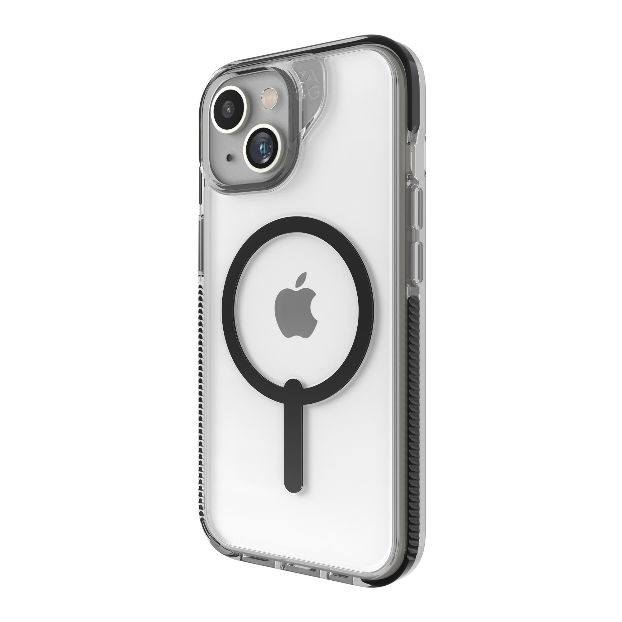 Gear4 Santa Cruz Snap Case with Magsafe for iPhone 15/14/13 Clear/Black