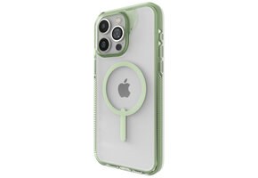 Gear4 Santa Cruz Snap Case with Magsafe for iPhone 15 Pro Max Clear/Green