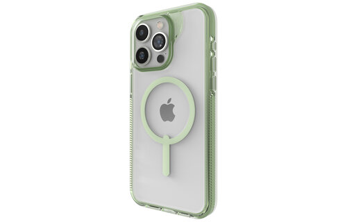 Gear4 Santa Cruz Snap Case with Magsafe for iPhone 15 Pro Max Clear/Green