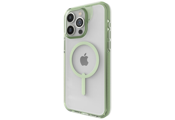 Gear4 Santa Cruz Snap Case with Magsafe for iPhone 15 Pro Max Clear/Green