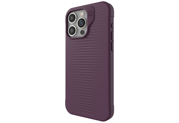 Zagg Luxe Snap Case with Magsafe for iPhone 15 Pro Max Plum