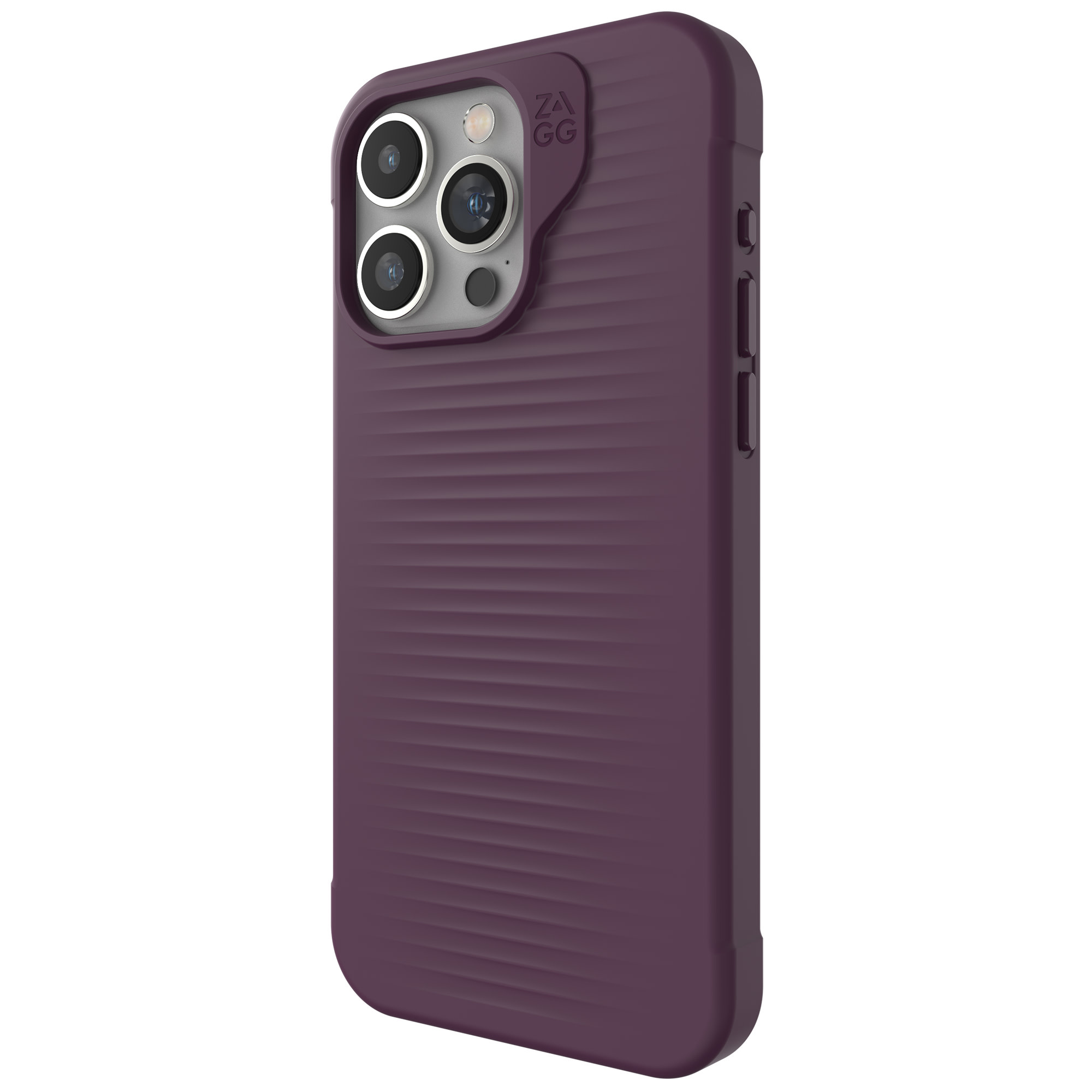 Zagg Luxe Snap Case with Magsafe for iPhone 15 Pro Max Plum