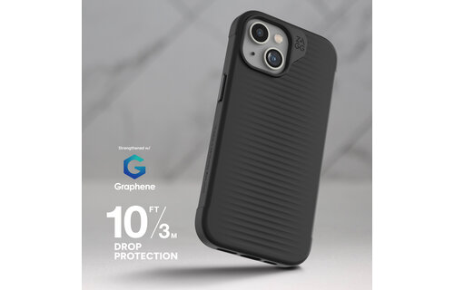 Gear4 Luxe Snap Case with Magsafe for iPhone 15/14/13 Black