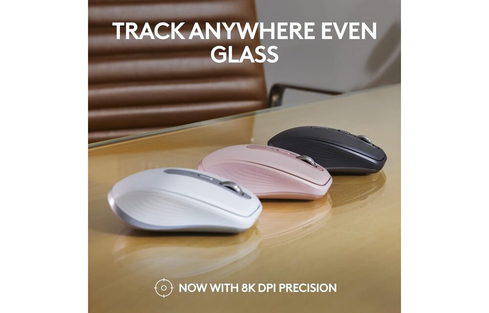 Logitech MX Anywhere 3s Wireless Compact Performance Mouse - Graphite