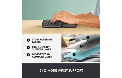 Logitech ERGO K860 for Business Wireless Split Ergonomic Keyboard (PC/Mac)