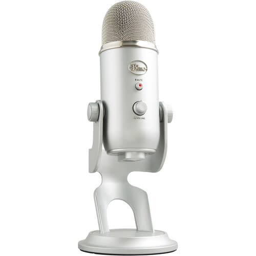 Logitech Blue Microphone Yeti Silver