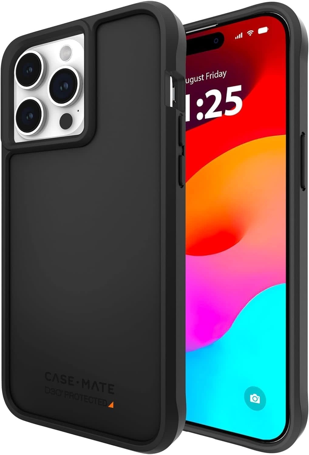 Case-Mate Ultra Tough D30 MagSafe Case for iPhone 15 Pro Max Black