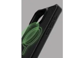Itskins Ballistic R Nylon Case w/ Magsafe for iPhone 15 Pro  - Black