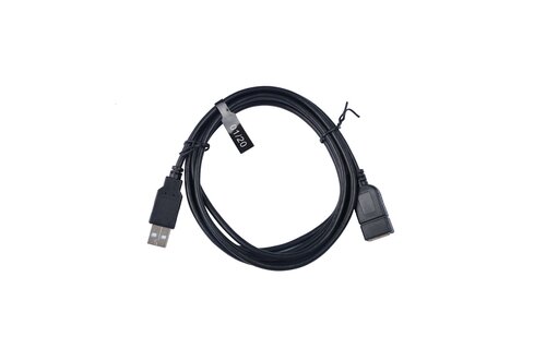 V7 USB 2.0 Extension Cable (Black) 2m (6.6ft)