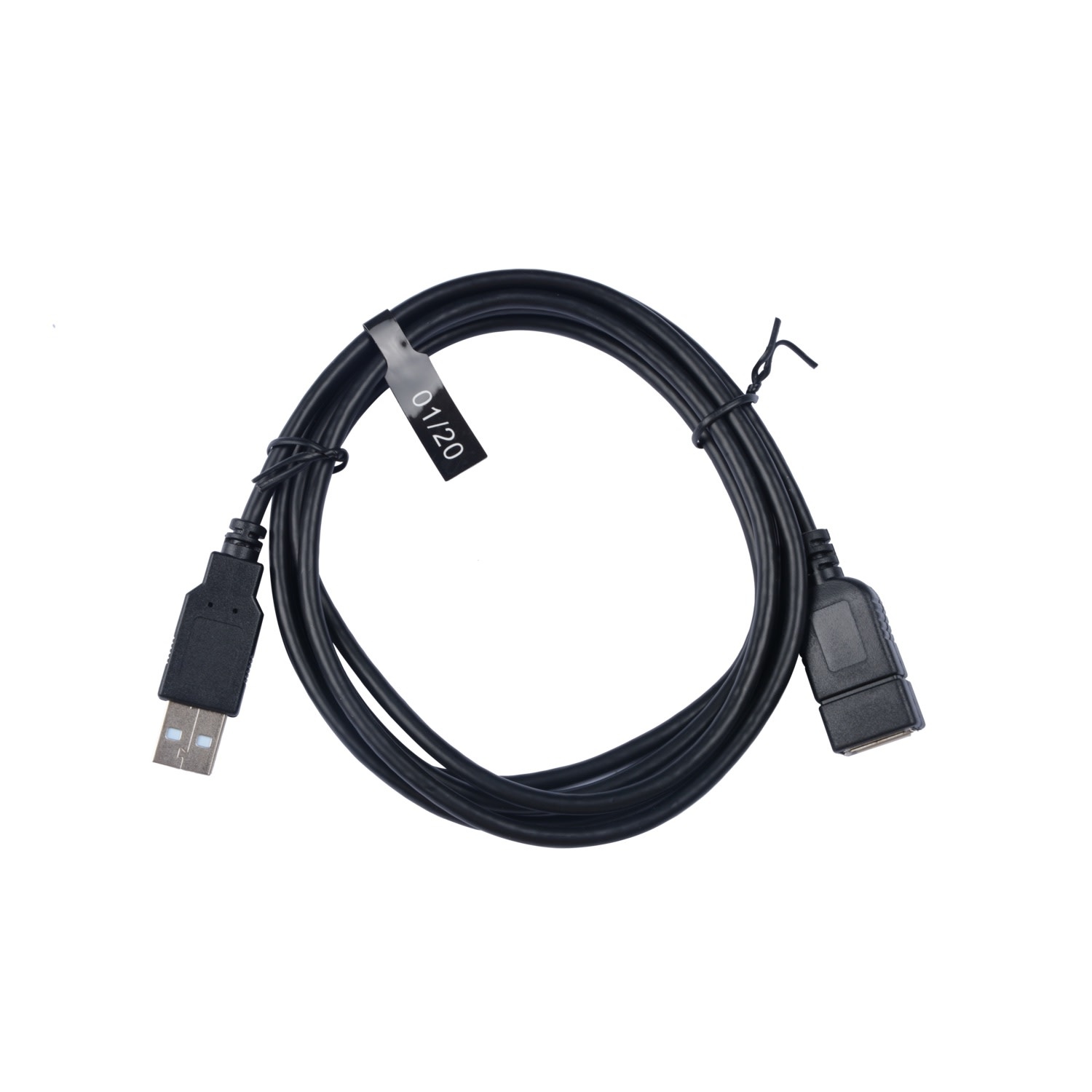 V7 USB 2.0 Extension Cable (Black) 2m (6.6ft)