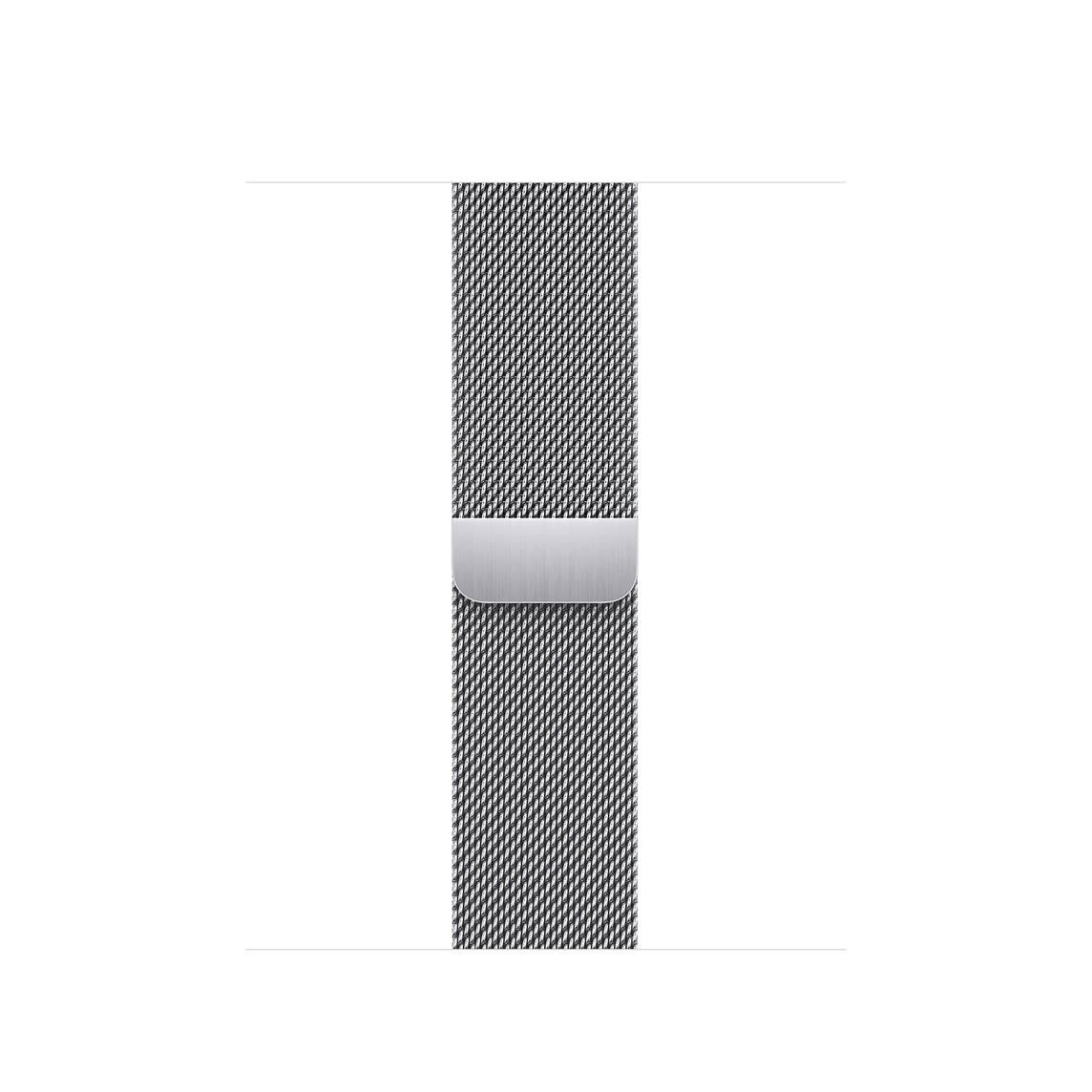 Apple Watch Band - 38/40/41/(42mm for series 10 only) Silver Milanese Stainless Steel Loop (fits 130-180mm wrists)
