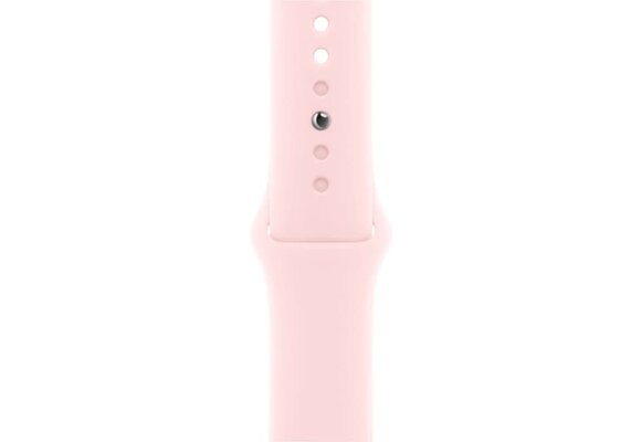 Apple Watch Band - 38/40/41/42mm (series 10 only) Light Pink Sport Band S/M (fits 130 - 180mm wrists)