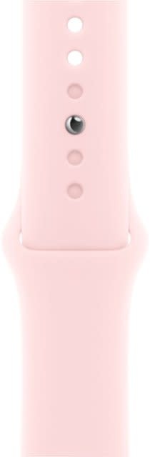 Apple Watch Band - 38/40/41/42mm (series 10 only) Light Pink Sport Band S/M (fits 130 - 180mm wrists)