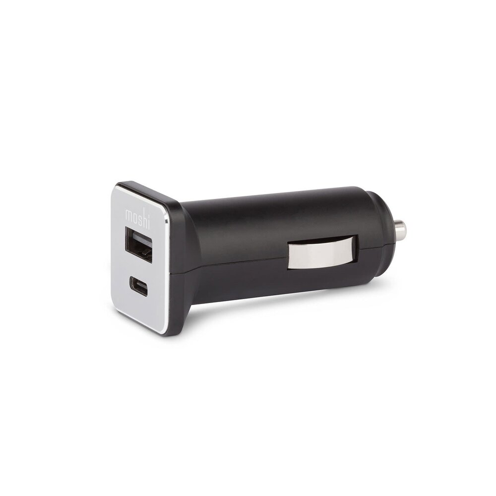 Moshi QuikDuo™ Car Charger USB-C Black