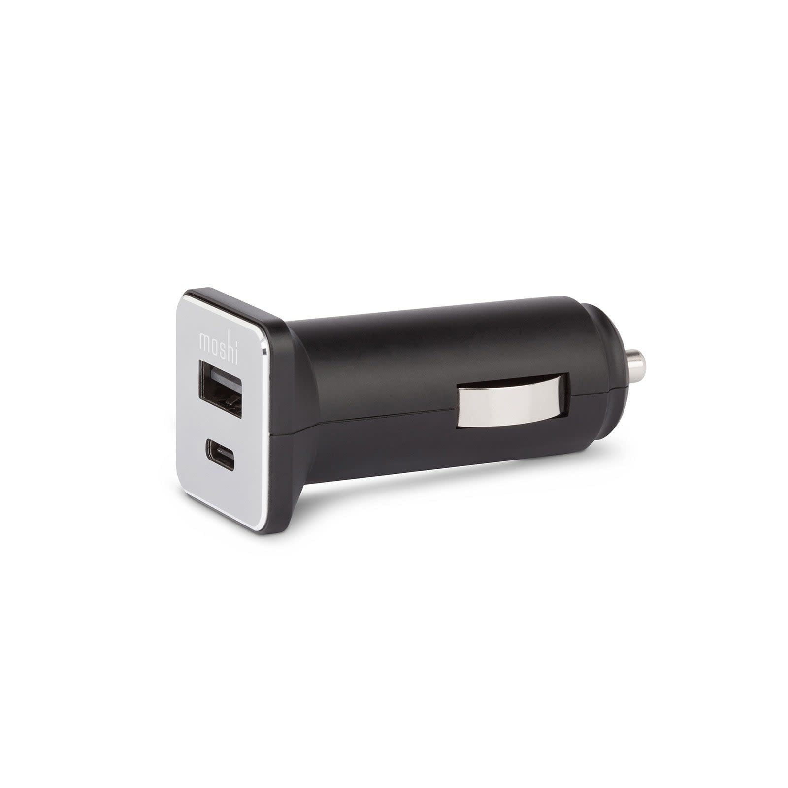 Moshi QuikDuo™ Car Charger USB-C - Black