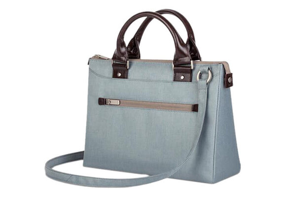 Moshi Urbana Mini Lightweight Handbag  12" Laptop/iPad  - Sky Blue