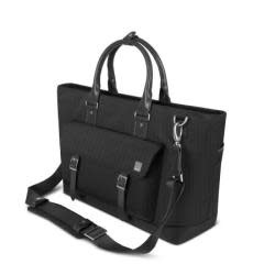 Moshi Costa Travel Satchel Bag 15/16" Slate Black WHILE SUPPLIES LAST