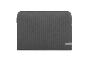 Moshi Pluma Laptop Sleeve for Macbook 15/16 Herringbone Gray