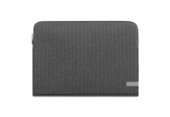 Moshi Pluma Laptop Sleeve for Macbook 15/16 Herringbone Gray