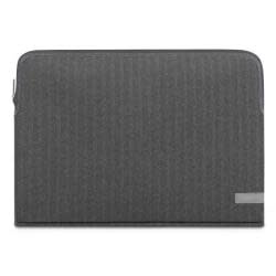 Moshi Pluma Laptop Sleeve for Macbook 15/16 Herringbone Gray