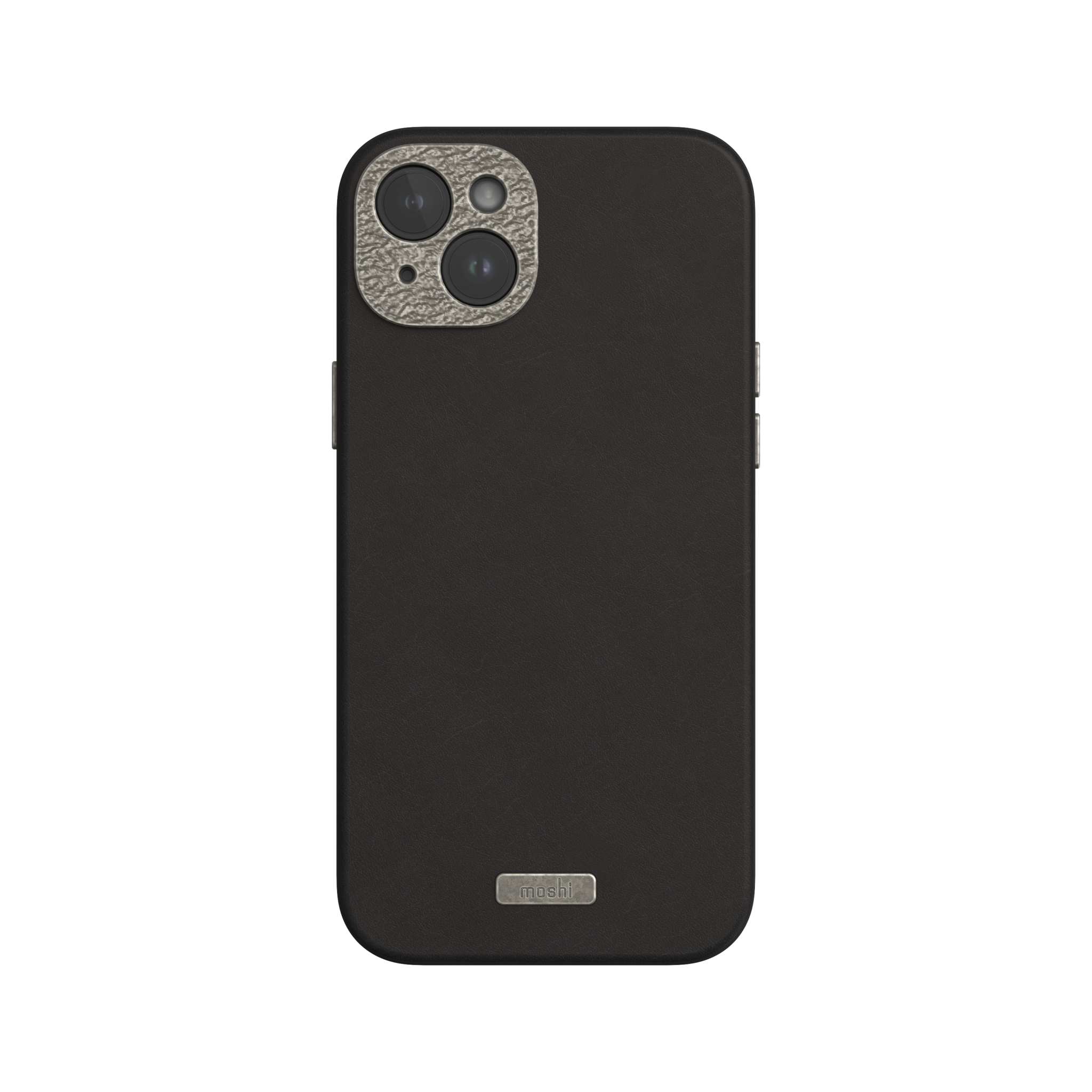 Moshi Napa Case with Magsafe for iPhone 15 Plus - Midnight Black