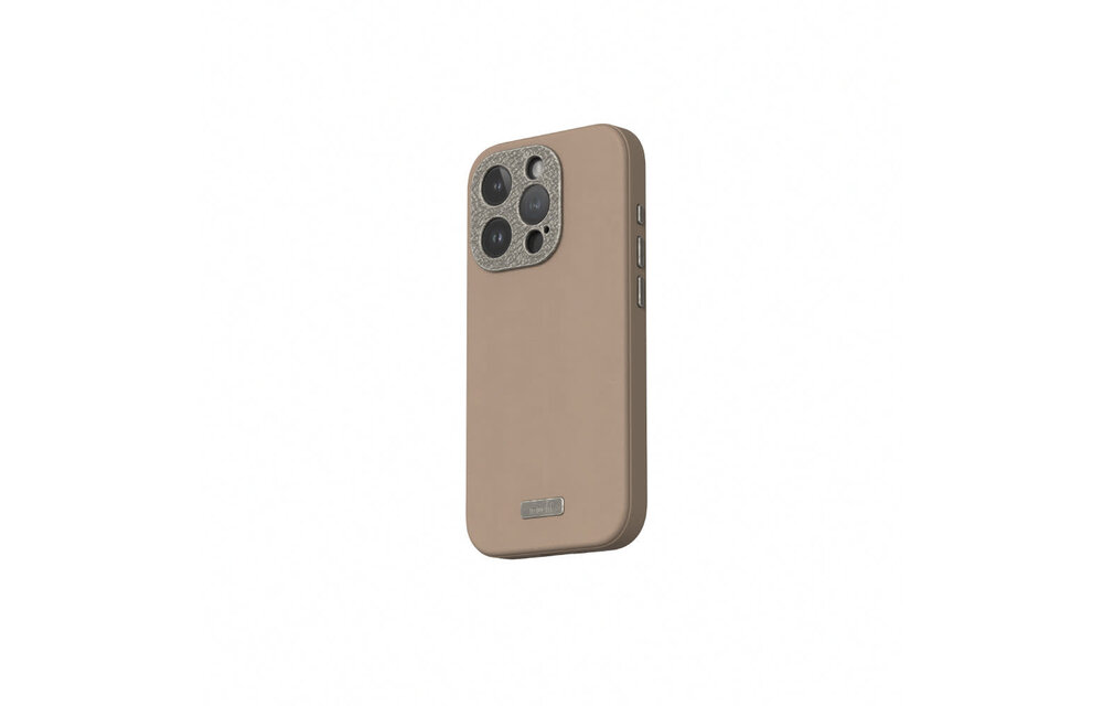 Moshi Napa Case with Magsafe for iPhone 15 Pro - Woodsmoke Brown