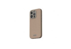 Moshi Napa Case with Magsafe for iPhone 15 Pro - Woodsmoke Brown