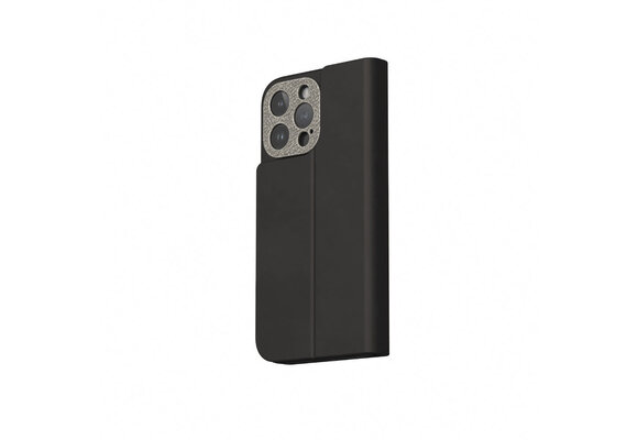 Moshi Overture Case /W DETACHABLE MAGNETIC WALLET for iPhone 15 Pro - Midnight Black