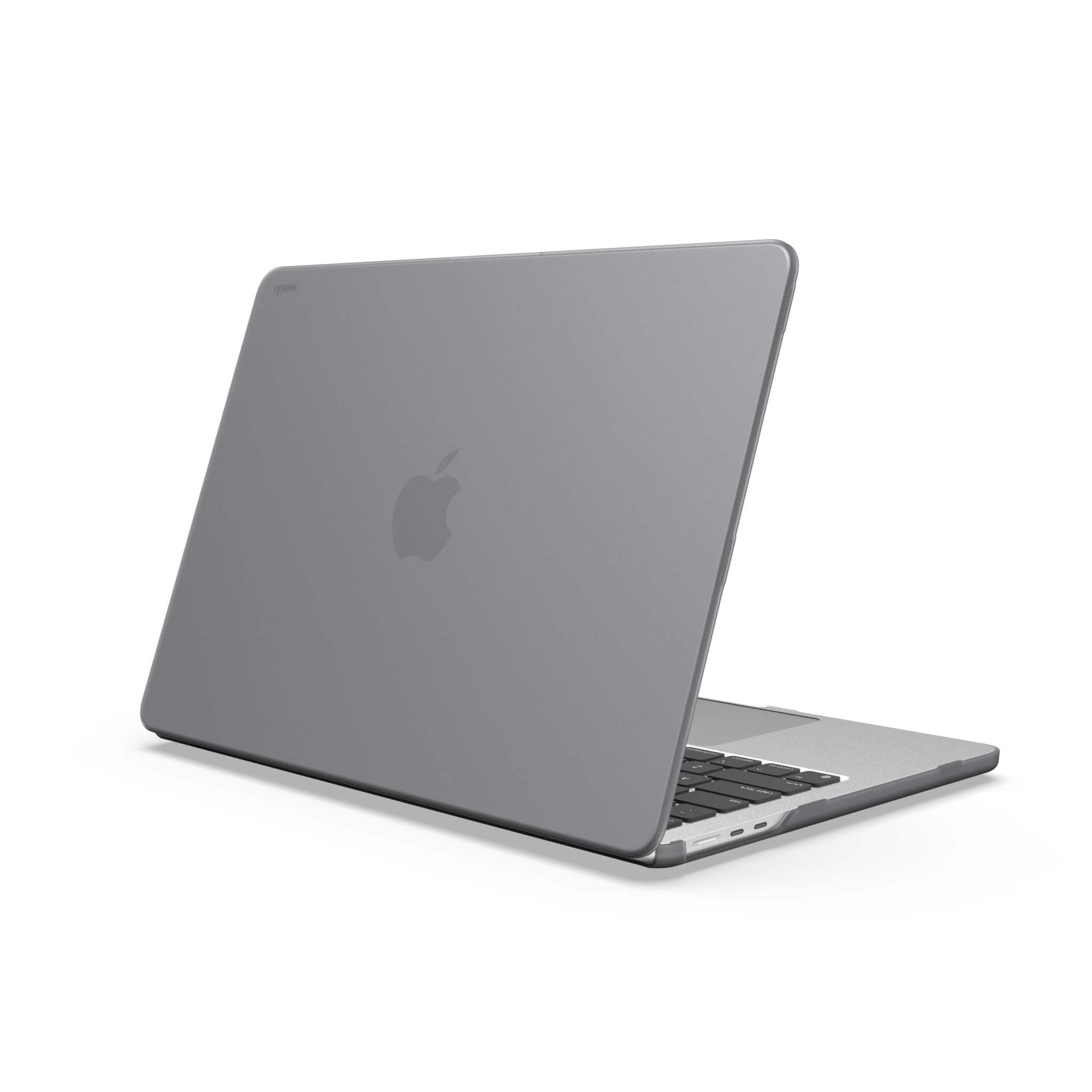 Moshi iGlaze Hardshell Case for Macbook Air 13 M2 M3 Stealth Black